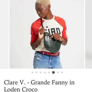 One of a kind Clare V Grand Fanny
